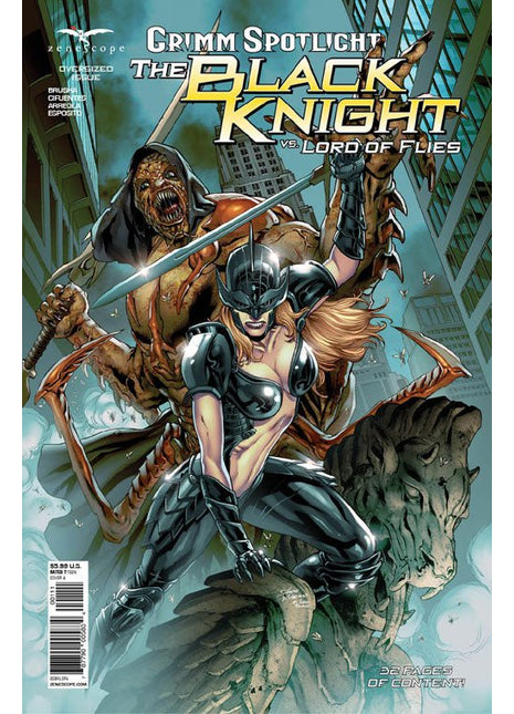 Grimm Spotlight: Black Knight vs Lord of Flies - GSBKLOFA Pick B3J - Zenescope Entertainment Inc