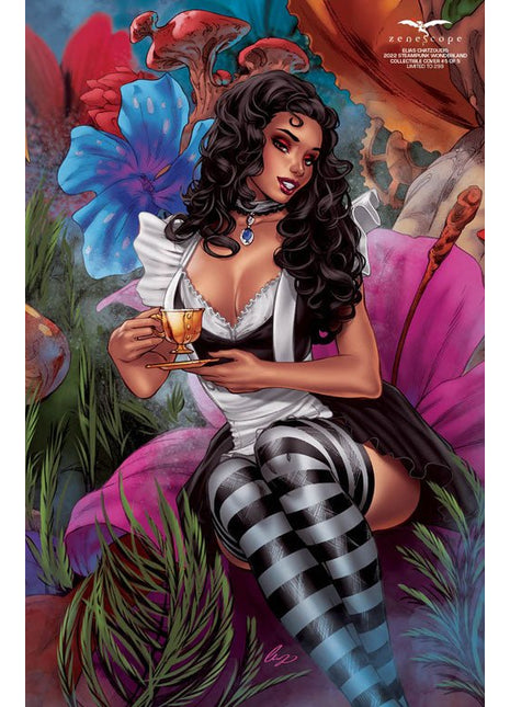 Elias Chatzoudis - 2022 Steampunk Wonderland Collectible Cover #5 of 5 - LE 299 - GSHCF Pick AN2 - Zenescope Entertainment Inc