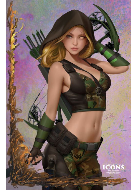 Meguro - 2023 February Icons Collectible Cover - LE 275 - GSINFF Pick Y1 - Zenescope Entertainment Inc