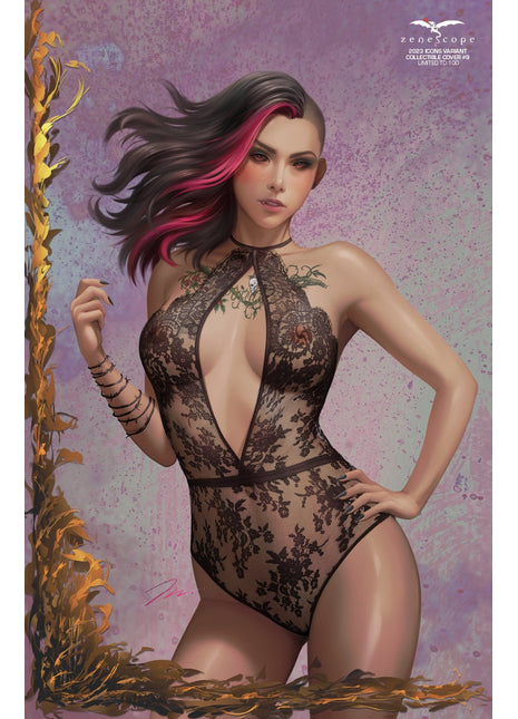 Meguro - 2023 Icons Variant Collectible Cover #9 - Limited to 100 - GSMASUMIF PICK P2 - Zenescope Entertainment Inc