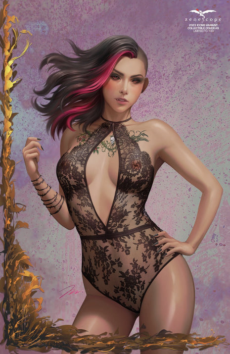 Meguro - 2023 Icons Variant Collectible Cover #9 - Limited to 100 - GSMASUMIF PICK P2 - Zenescope Entertainment Inc