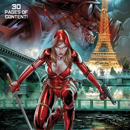 Grimm Spotlight: Red Agent - Beast of Belgium - GSRABBA Pick C4K - Zenescope Entertainment Inc