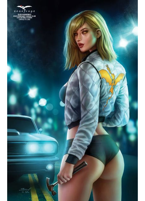 Sun Khamunaki - 2023 February Movie Club Collectible Cover - LE 250 - GSRAFFH Pick Z2 - Zenescope Entertainment Inc