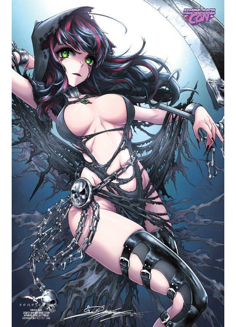 Drax Gal - 2023 Awesome Con - Anime Collectible Cover - LE 199 - GTTQHDF Pick R4 - Zenescope Entertainment Inc
