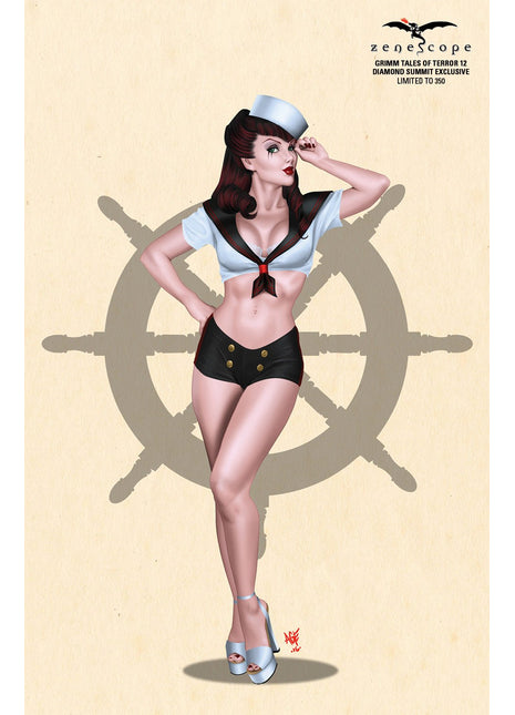 Grimm Tales of Terror Vol. 2 #12 - Cover D - LE 350 - GTTV212D Pick AM4 - Zenescope Entertainment Inc