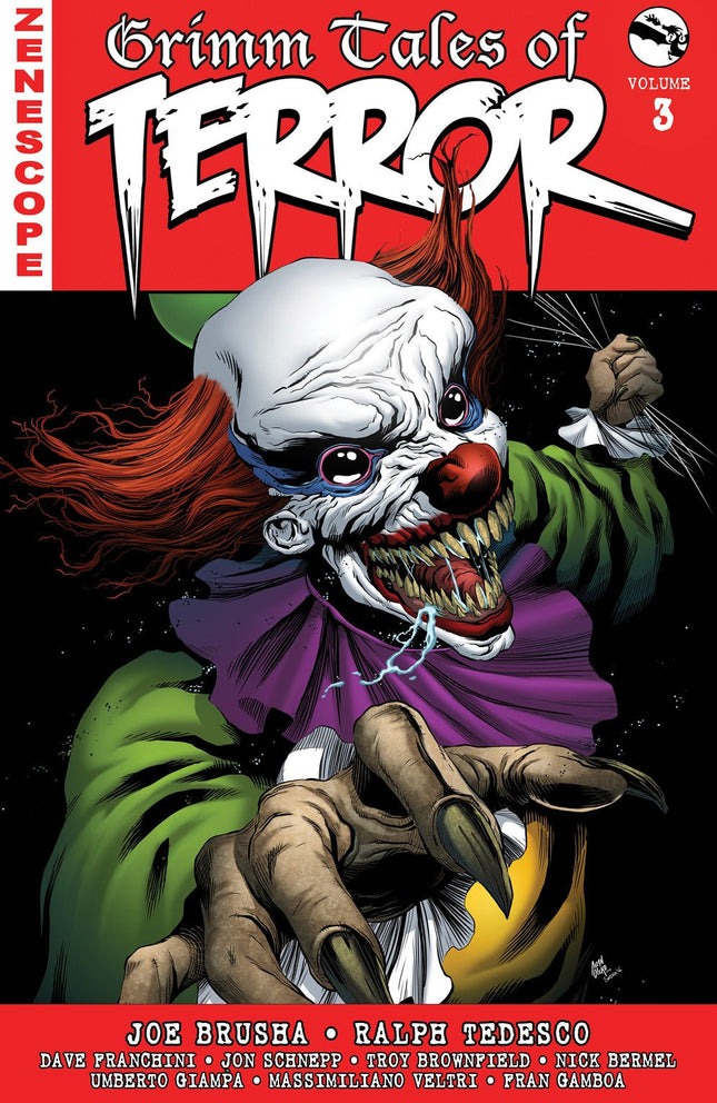Grimm Tales of Terror: Volume 3 Graphic Novel Hardcover - GTTV3HC - Zenescope Entertainment Inc