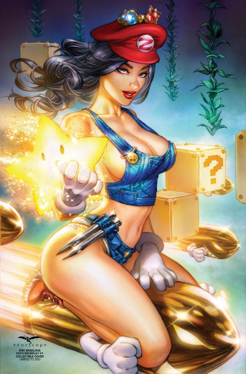 Eric Basaldua - 2023 Brosplay #1 Art Print - LE 50 - GUPQCFWMJAP - Zenescope Entertainment Inc