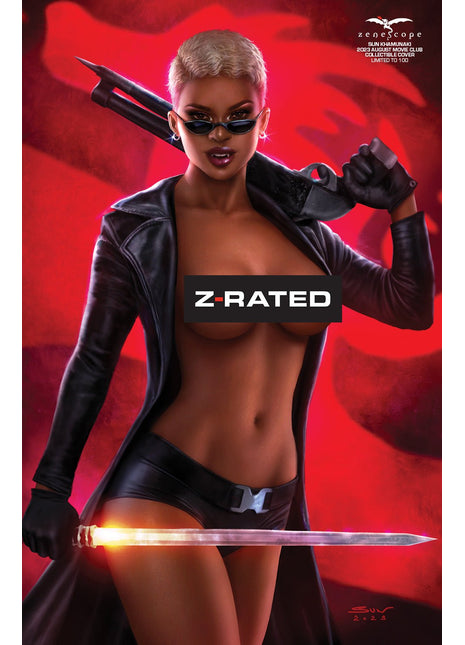 Sun Khamunaki - 2023 August Movie Club Collectible Cover - LE 100 - GUPQSBNQM Pick F4 - Zenescope Entertainment Inc