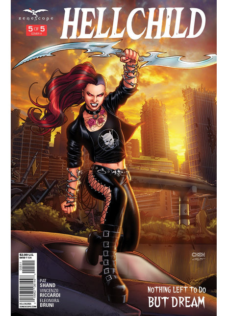 Hellchild #5 - HELLCHILD05A Pick E2F - Zenescope Entertainment Inc