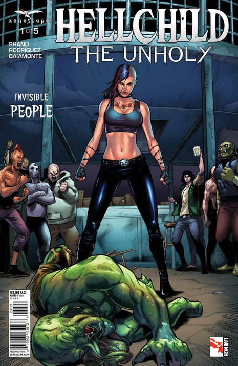 Hellchild: The Unholy #1 - HELLCHILDTU01B Pick F5A - Zenescope Entertainment Inc