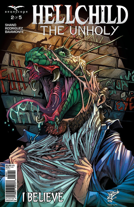 Hellchild: The Unholy #2 - HELLCHILDTU02B Pick F5B - Zenescope Entertainment Inc