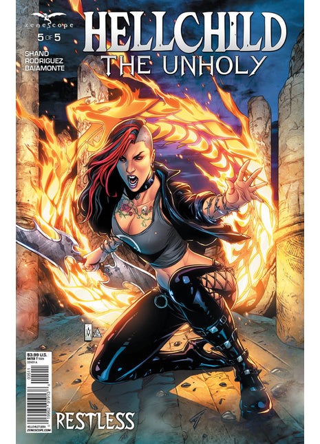 Hellchild: The Unholy #5 - HELLCHILDTU05A Pick F5D - Zenescope Entertainment Inc