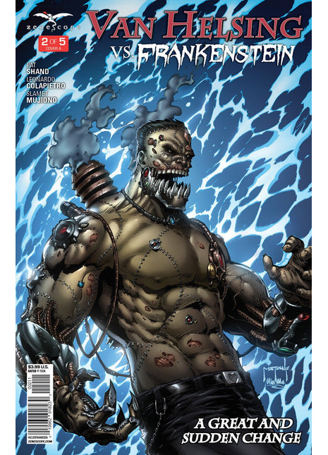 Van Helsing vs. Frankenstein #2 - HELVSFRANK02A PICK K3A - Zenescope Entertainment Inc