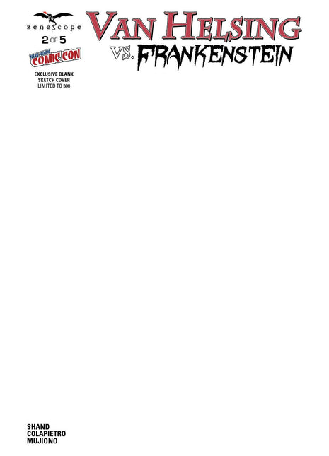 Van Helsing vs. Frankenstein #2 - Cover E - HELVSFRANK02E - Zenescope Entertainment Inc