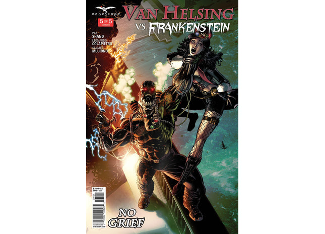 Van Helsing vs. Frankenstein #5 - HELVSFRANK05B PICK K3B - Zenescope Entertainment Inc