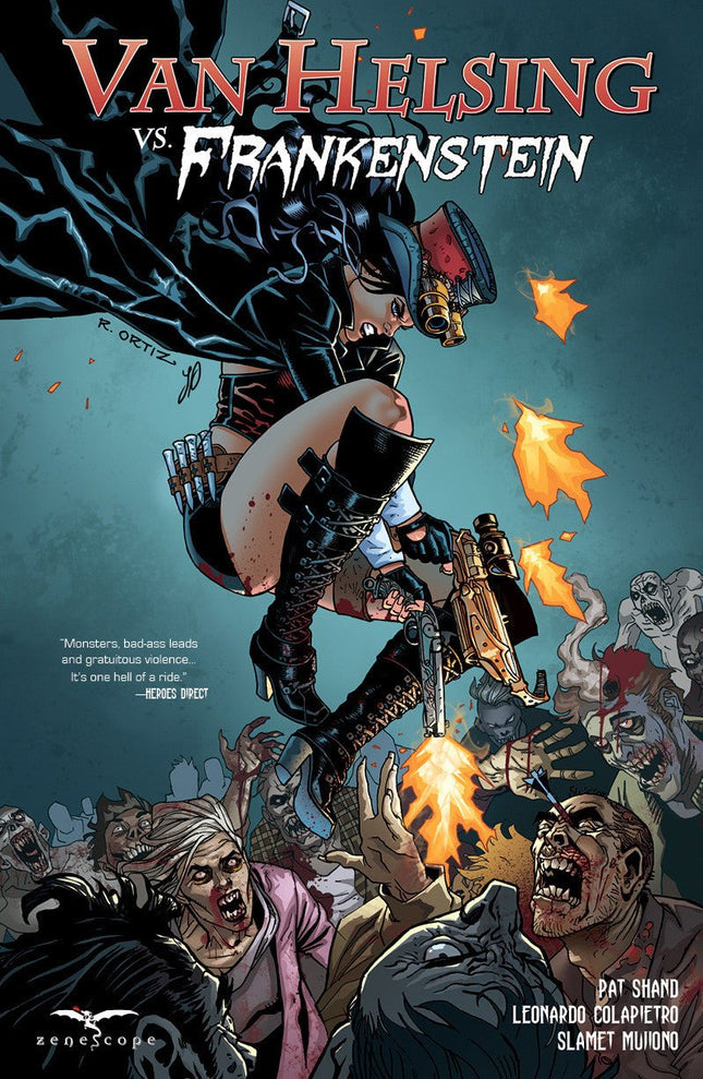 Van Helsing vs. Frankenstein Graphic Novel - HELVSFRANKTPB - Zenescope Entertainment Inc