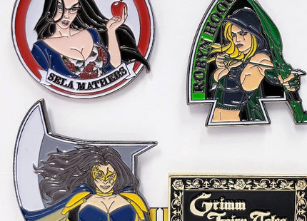 Heroes Collectible Pin Pack - HEROESPINPACK - Zenescope Entertainment Inc
