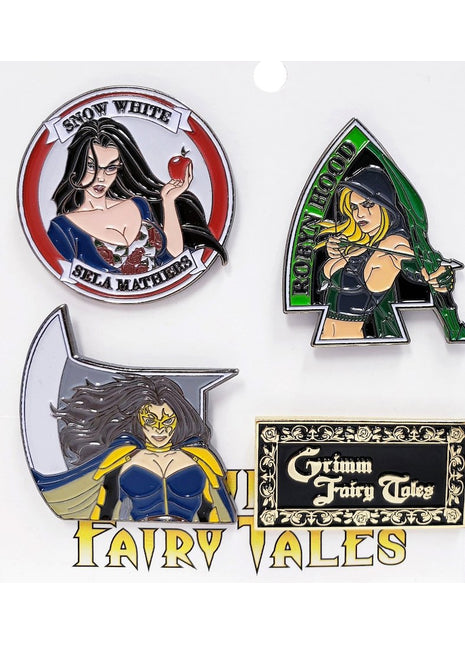 Heroes Collectible Pin Pack - HEROESPINPACK - Zenescope Entertainment Inc