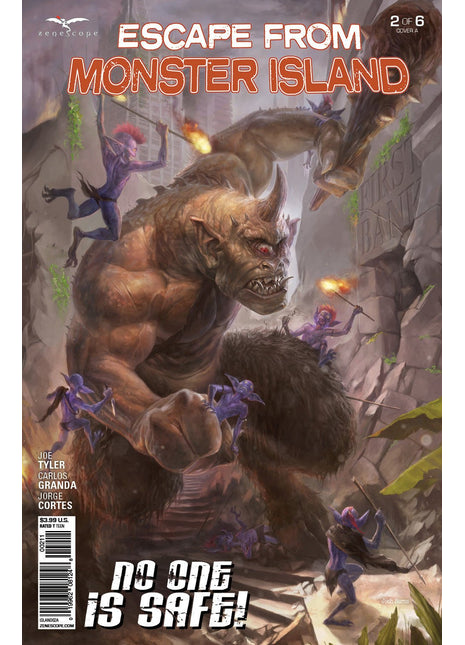 Escape From Monster Island #2 - ISLAND02A PICK J4D - Zenescope Entertainment Inc