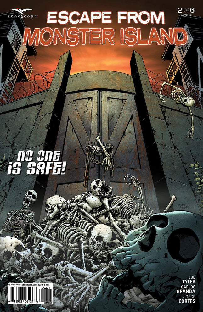Escape From Monster Island #2 - ISLAND02B PICK J4D - Zenescope Entertainment Inc