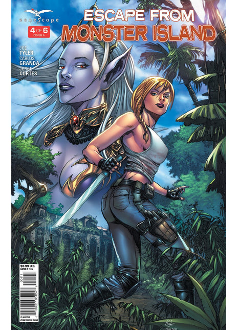 Escape From Monster Island #4 - ISLAND04A PICK J4F - Zenescope Entertainment Inc