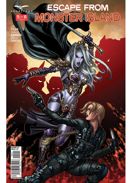 Escape From Monster Island #5 - ISLAND05A PICK J4H - Zenescope Entertainment Inc