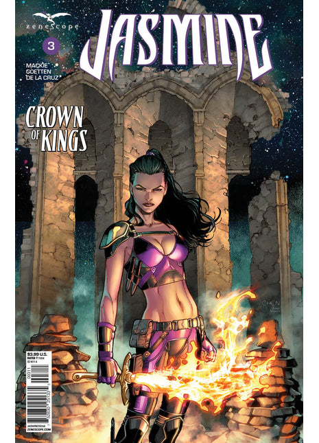 Jasmine: Crown of Kings #3 - JASCK03A - Zenescope Entertainment Inc