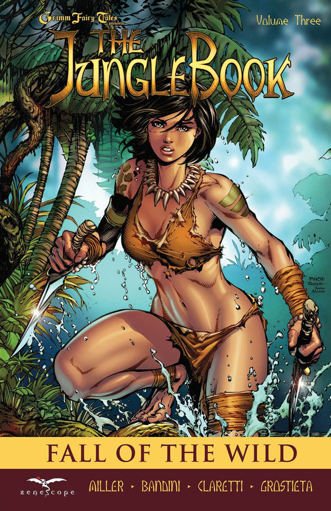 Jungle Book: Volume 3 - Fall of the Wild Graphic Novel - JUNGLETPB03 - Zenescope Entertainment Inc