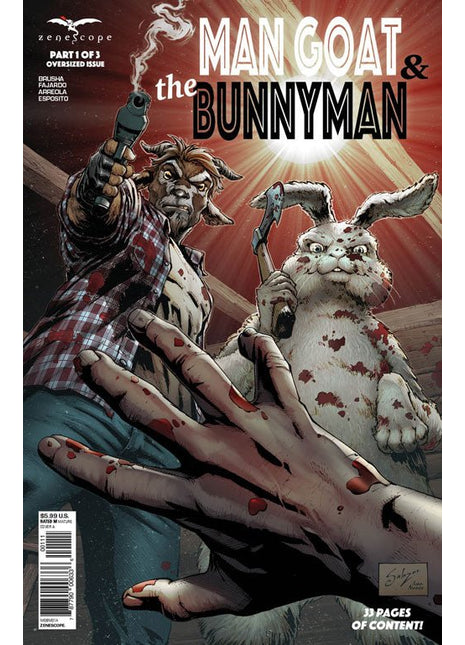 Man Goat & the Bunnyman #1 - MGBM01A Pick B2K - Zenescope Entertainment Inc