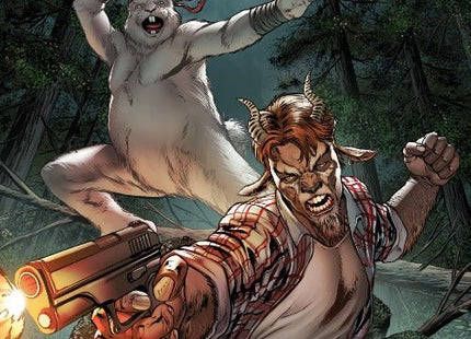 Man Goat & the Bunnyman: 2023 Spring Special - MGBM2023A Pick F3H - Zenescope Entertainment Inc