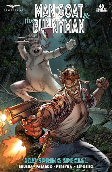 Man Goat & the Bunnyman: 2023 Spring Special | Shop Zenescope