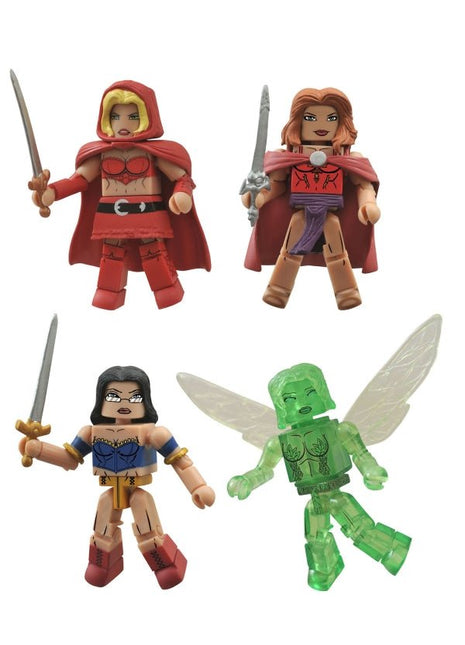 Mini Figures - Grimm Fairy Tales 4 Figure Pack - MINIGFTPack - Zenescope Entertainment Inc