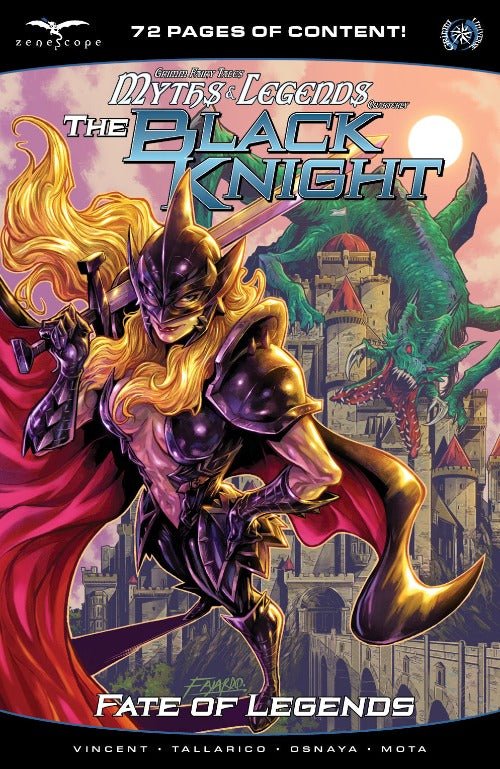 Grimm Myths & Legends Quarterly: Black Knight - Fate of Legends - MLQBKFOLA PICK F2I - Zenescope Entertainment Inc
