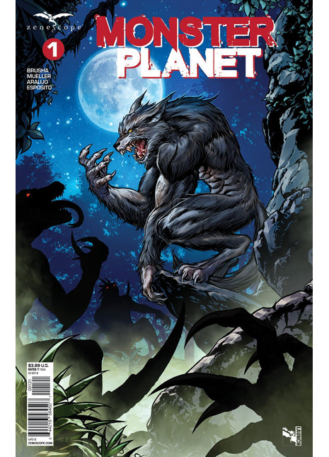 Monster Planet #1 - MP01B Pick D4A - Zenescope Entertainment Inc