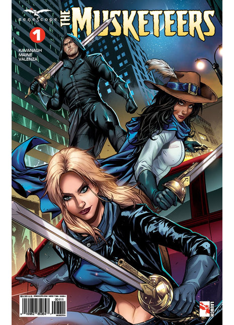 The Musketeers #1 - MUSKET01A Pick D2R - Zenescope Entertainment Inc