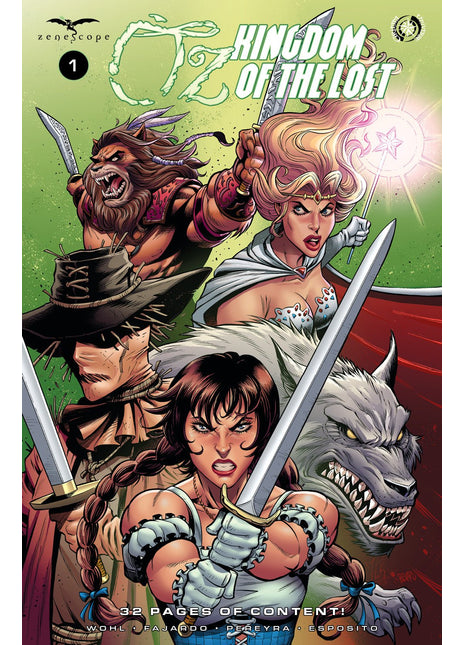 COMING AUGUST 16TH: Oz: Kingdom of the Lost #1 of 3 - OZKOTL01B - Zenescope Entertainment Inc