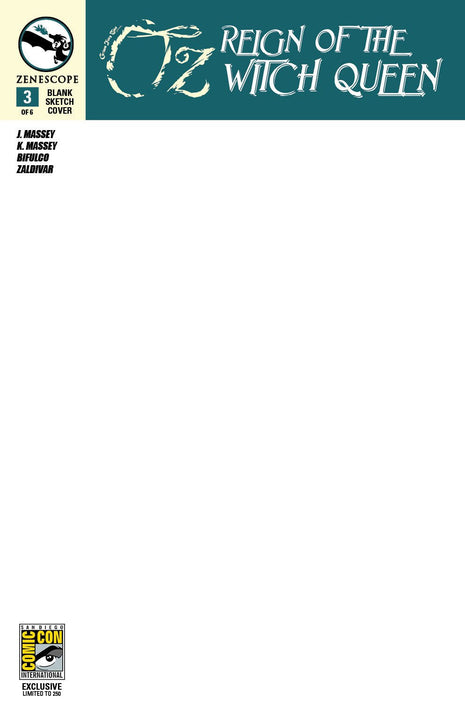 Oz: Reign of the Witch Queen #3 - Cover E - LE 250 - OZWQ03E - Zenescope Entertainment Inc