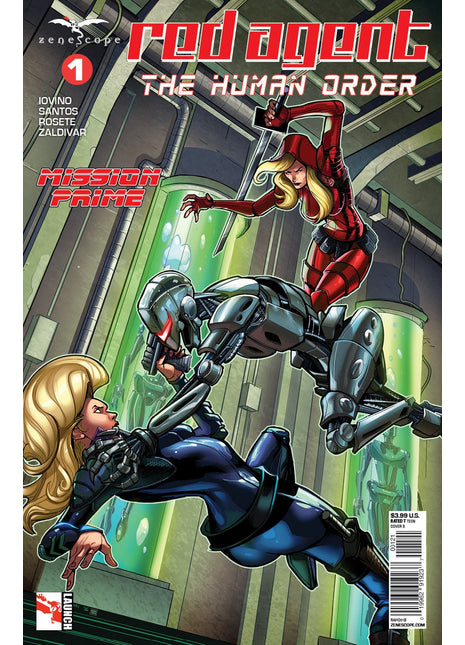 Red Agent: The Human Order #1 - RAHO01B PICK J2A/ Loading Dock - Zenescope Entertainment Inc