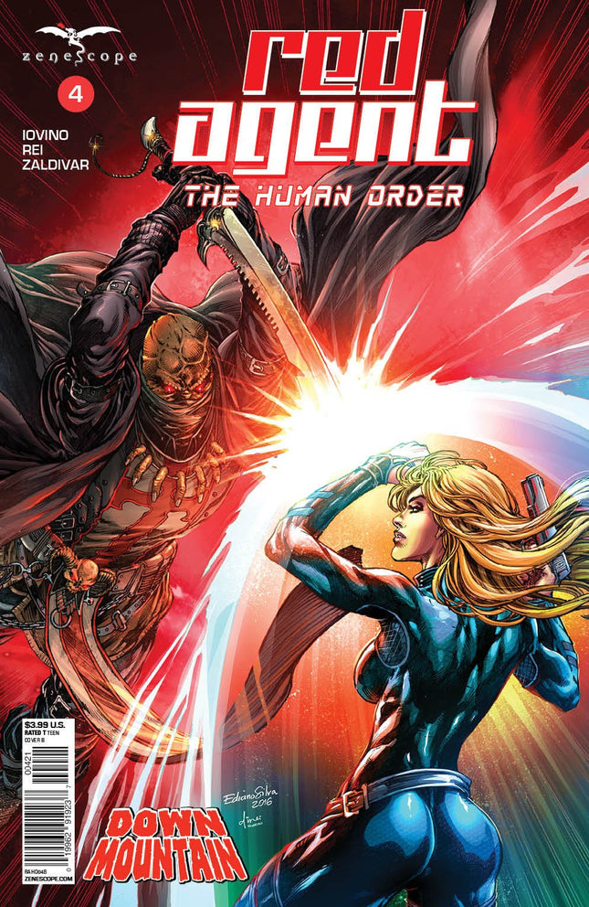 Red Agent: The Human Order #4 - RAHO04B PICK J2D - Zenescope Entertainment Inc