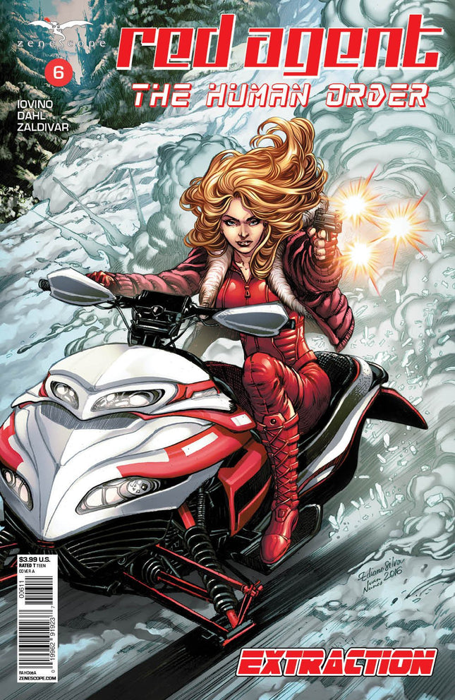 Red Agent: The Human Order #6 - RAHO06A PICK J2F - Zenescope Entertainment Inc
