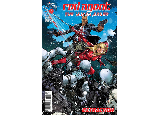 Red Agent: The Human Order #6 - RAHO06B PICK J2G - Zenescope Entertainment Inc