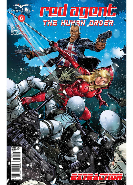 Red Agent: The Human Order #6 - RAHO06B PICK J2G - Zenescope Entertainment Inc