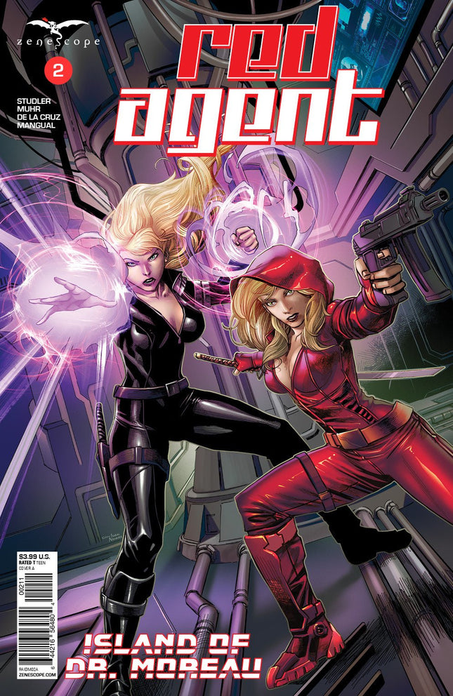 Red Agent: Island of Dr. Moreau #2 - RAIDM02A Pick B1A - Zenescope Entertainment Inc