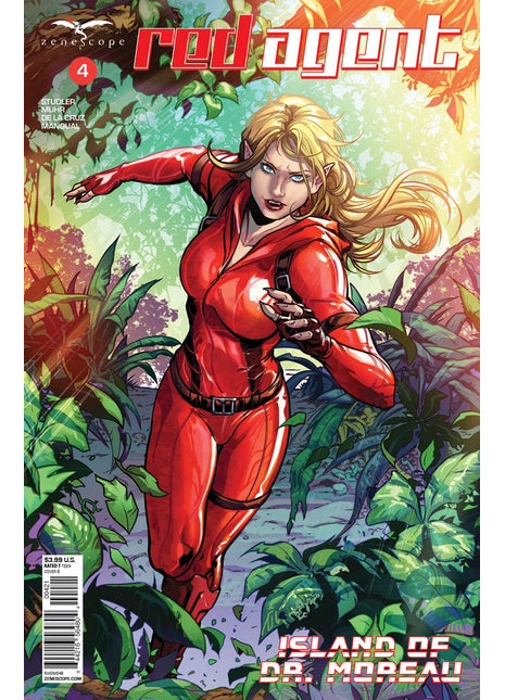 Red Agent: Island of Dr. Moreau #4 - RAIDM04B Pick B1C - Zenescope Entertainment Inc