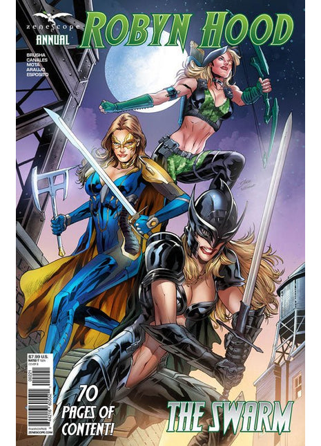 Robyn Hood Annual: The Swarm - RHANNSWRMB Pick C1G / Loading Dock - Zenescope Entertainment Inc