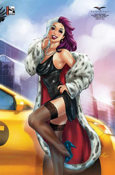 Elias Chatzoudis - 2022 New York Comic Con Cosplay Collectible Cover - #2 of 2 - LE 350 - RHBYE Pick AB3 - Zenescope Entertainment Inc