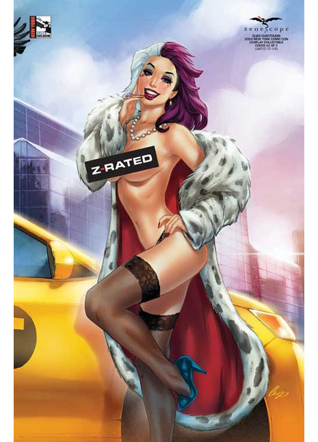 Elias Chatzoudis - 2022 New York Comic Con Cosplay Collectible Cover - #2 of 2 - LE 100 - RHBYF Pick AB3 - Zenescope Entertainment Inc