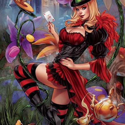 Elias Chatzoudis - 2022 Steampunk Wonderland Collectible Cover #4 of 5 - LE 299 - RHHSHM Pick AN2 - Zenescope Entertainment Inc