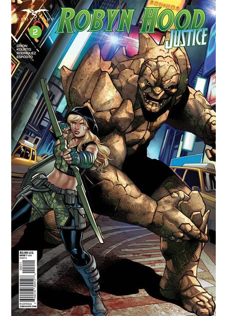 Robyn Hood: Justice #2 - RHJUSTICE02A Pick D2B - Zenescope Entertainment Inc