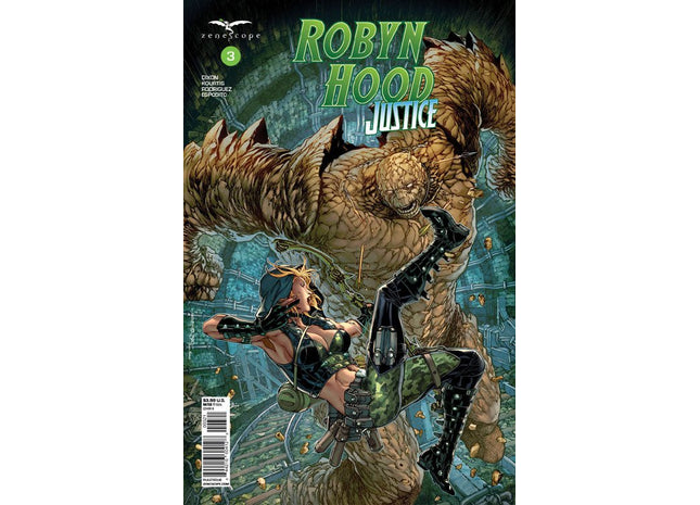 Robyn Hood: Justice #3 - RHJUSTICE03B Pick D2C - Zenescope Entertainment Inc